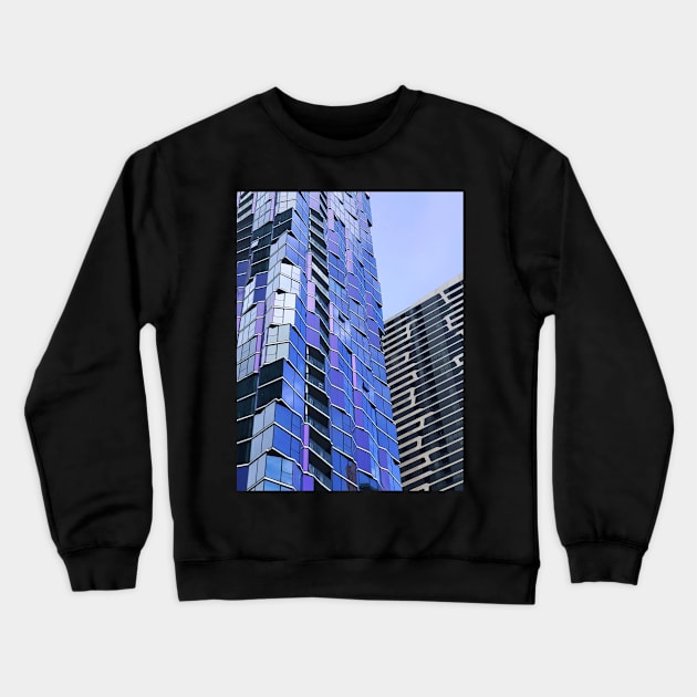 Melbourne Architecture Crewneck Sweatshirt by rozmcq